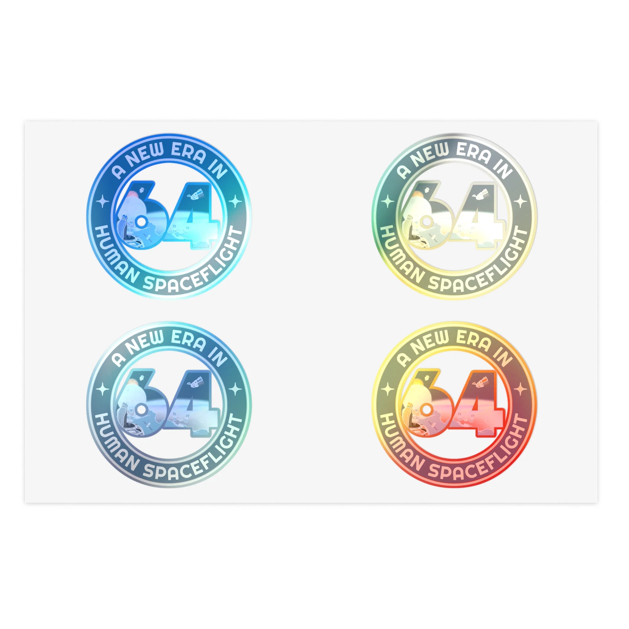 A New Era of Spaceflight Sticker Sheet - Image 3