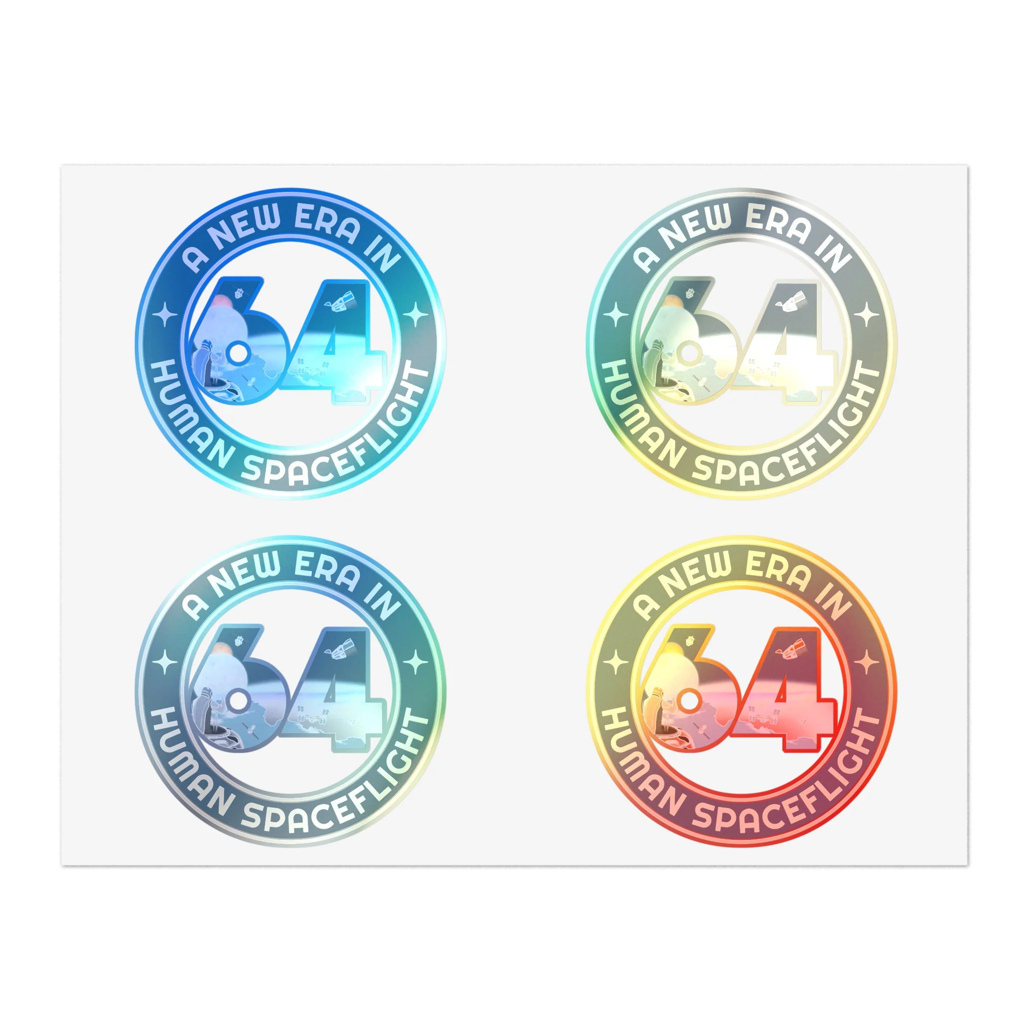 A New Era of Spaceflight Sticker Sheet - Image 4