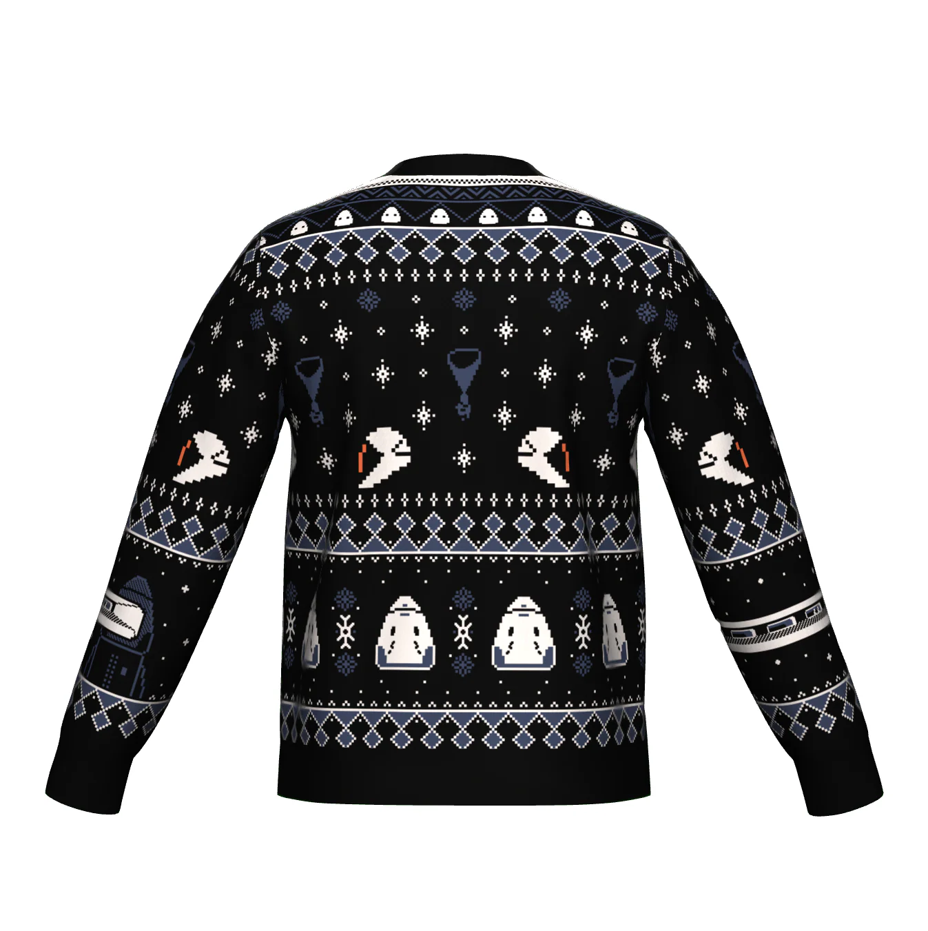 EVA-Dragon Knitted Holiday Sweater - Image 4