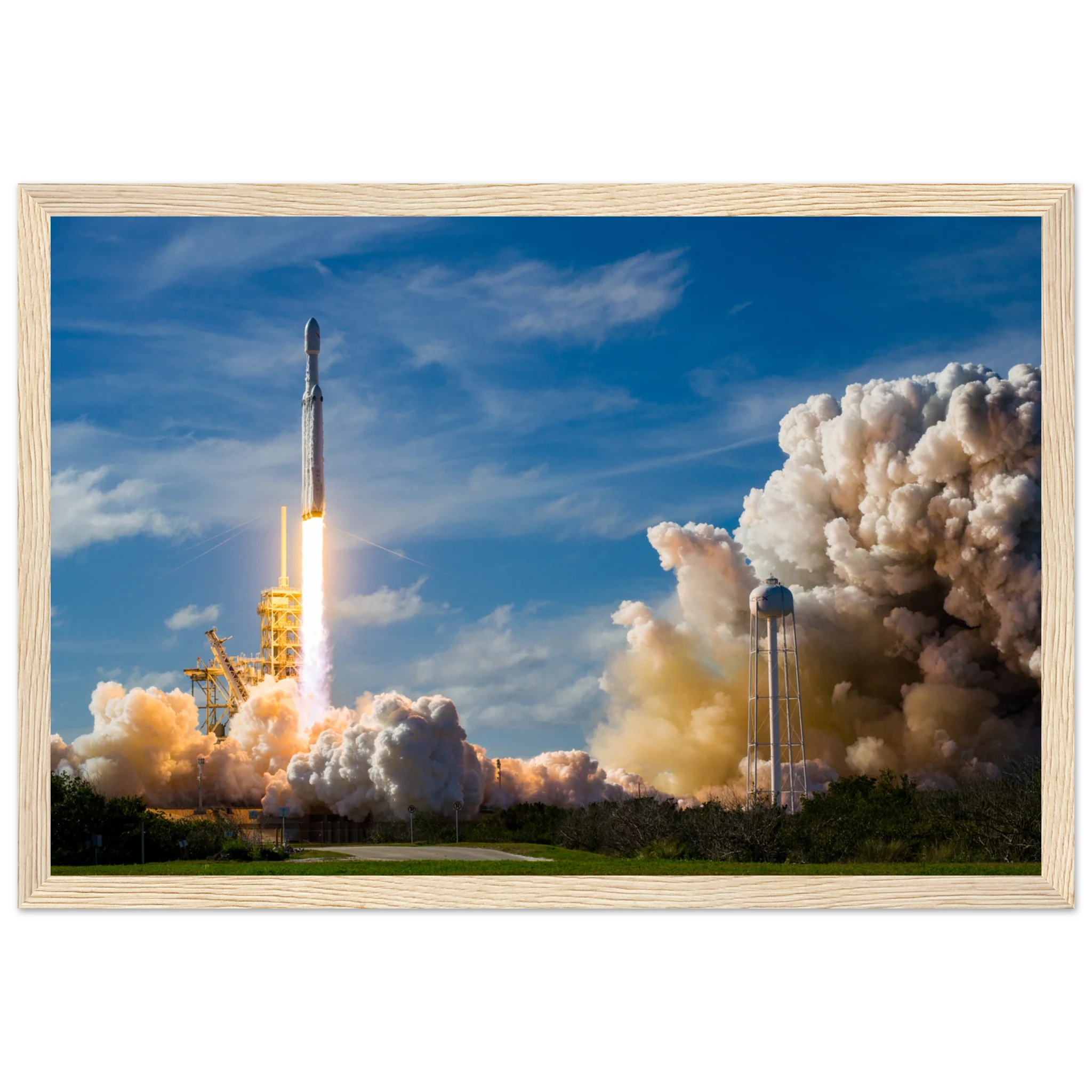 Falcon Heavy - Showing off - Metal Print - Image 7