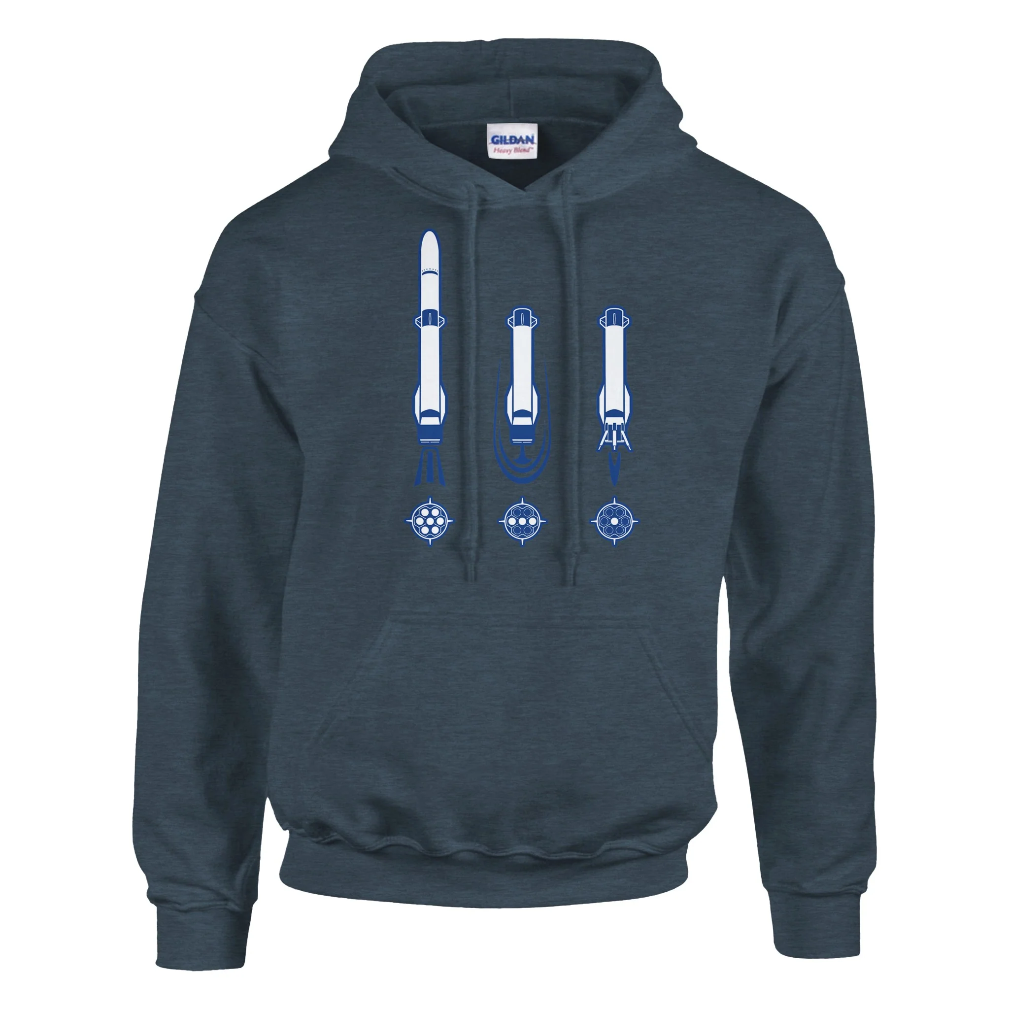 Launch, Entry, Landing - New Glenn Edition - Unisex Hoodie - Image 5