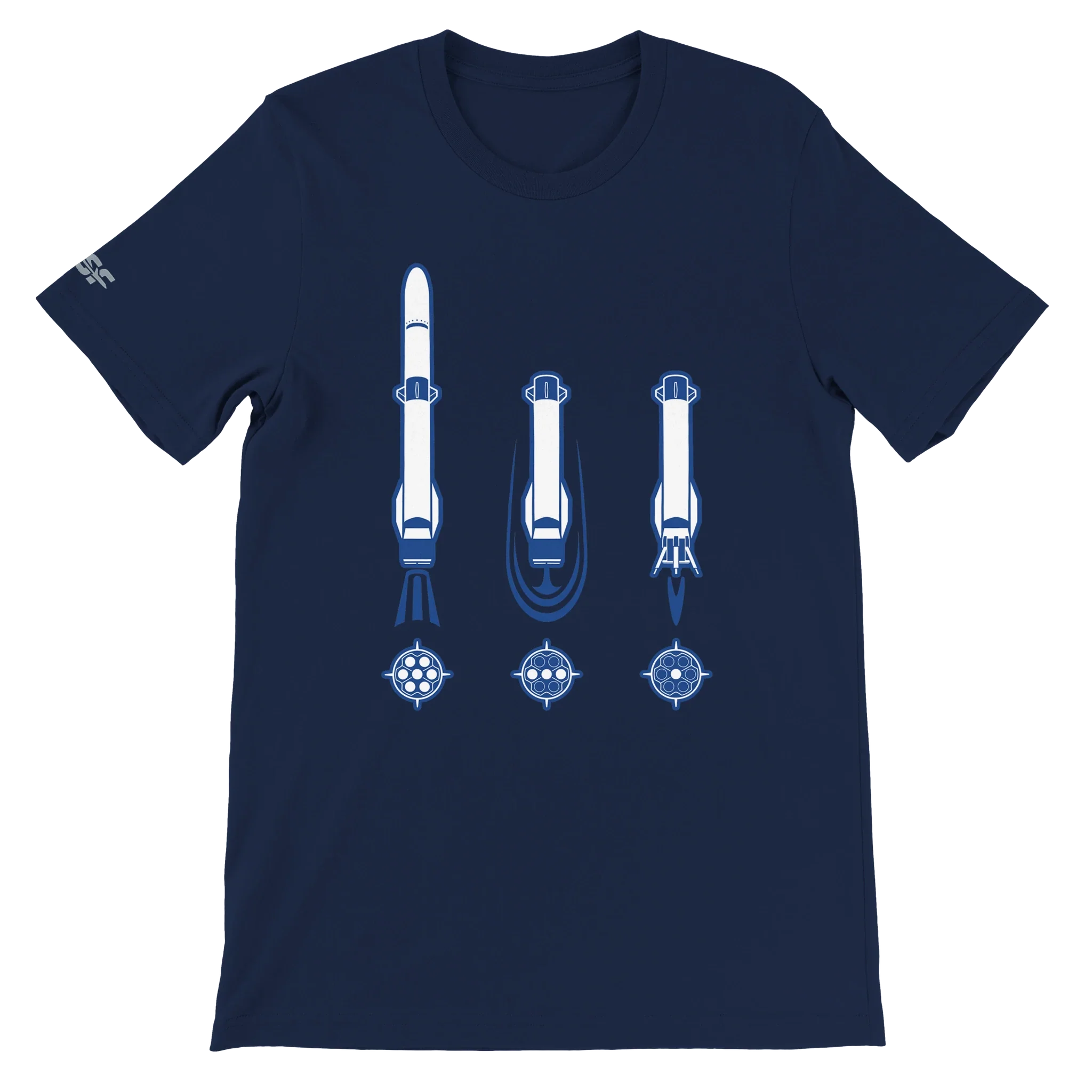 Launch, Entry, Landing - New Glenn Edition - Unisex T-shirt - Image 16