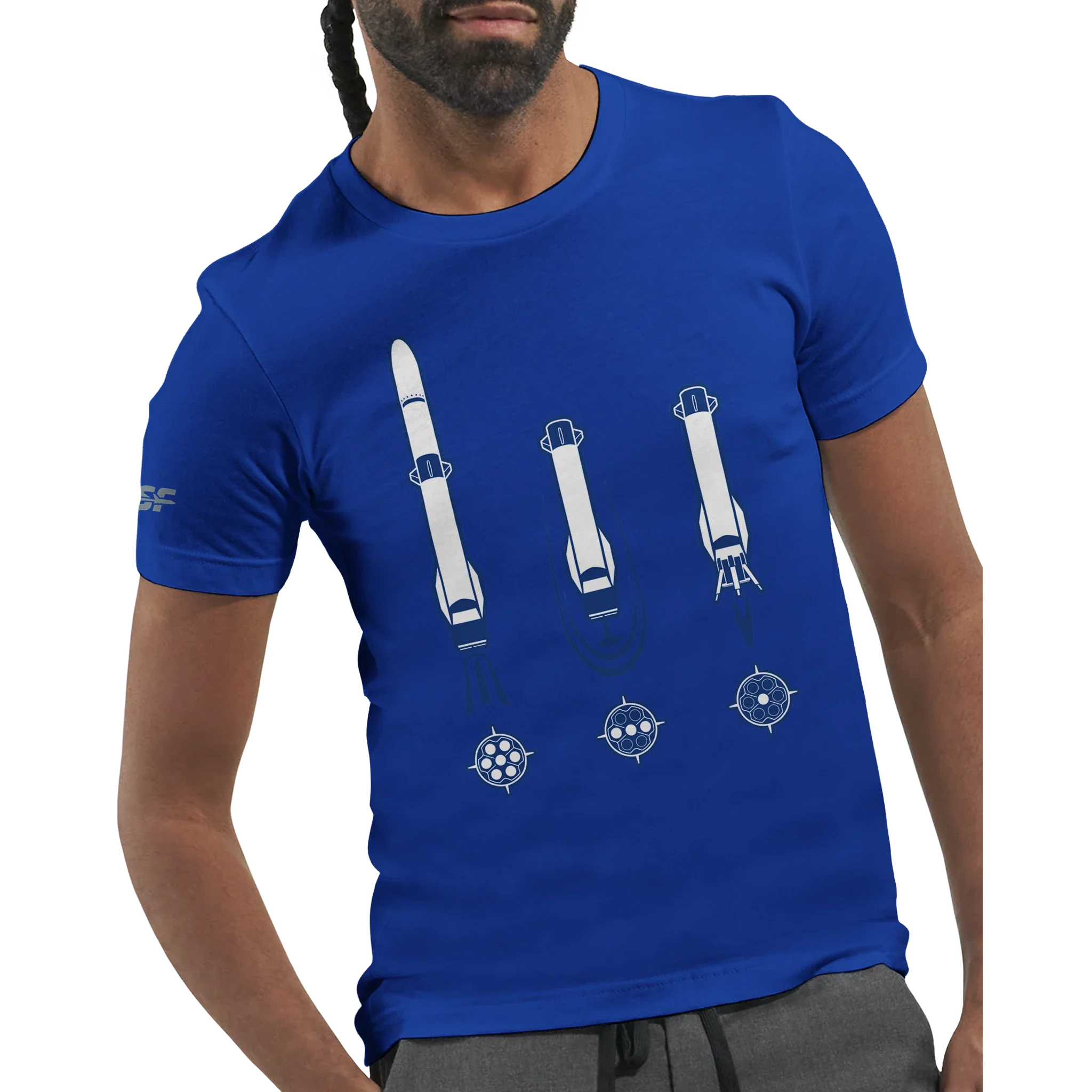 Launch, Entry, Landing - New Glenn Edition - Unisex T-shirt - Image 17