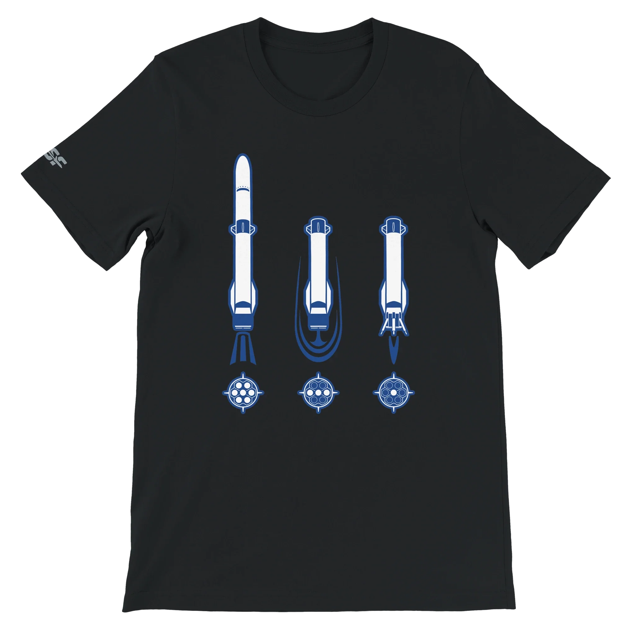 Launch, Entry, Landing - New Glenn Edition - Unisex T-shirt - Image 4