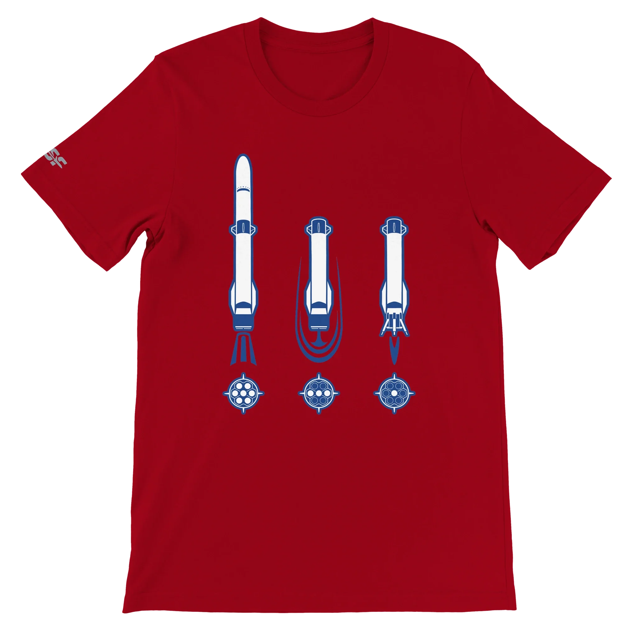 Launch, Entry, Landing - New Glenn Edition - Unisex T-shirt - Image 8