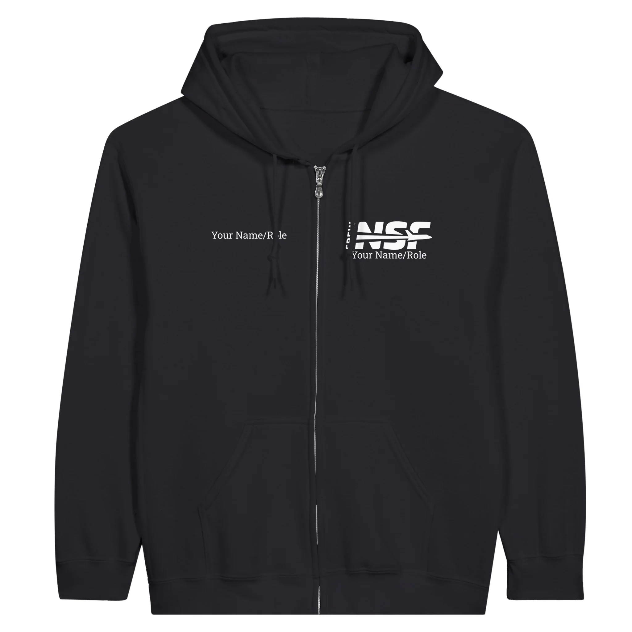 NSF Custom Team Zip Up Hoodie - Image 3