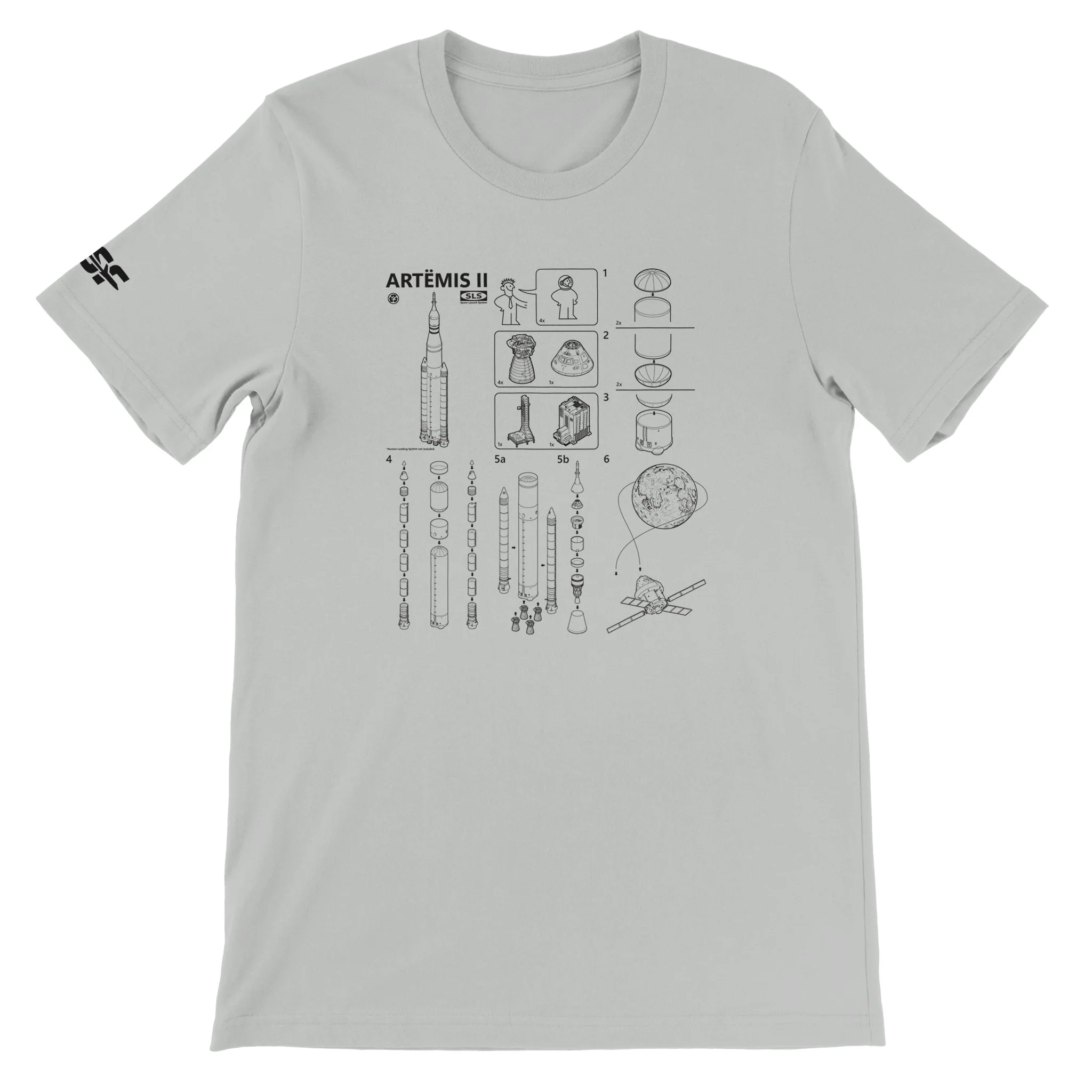 SLS Assembly Instructions - Unisex T-shirt - Image 13