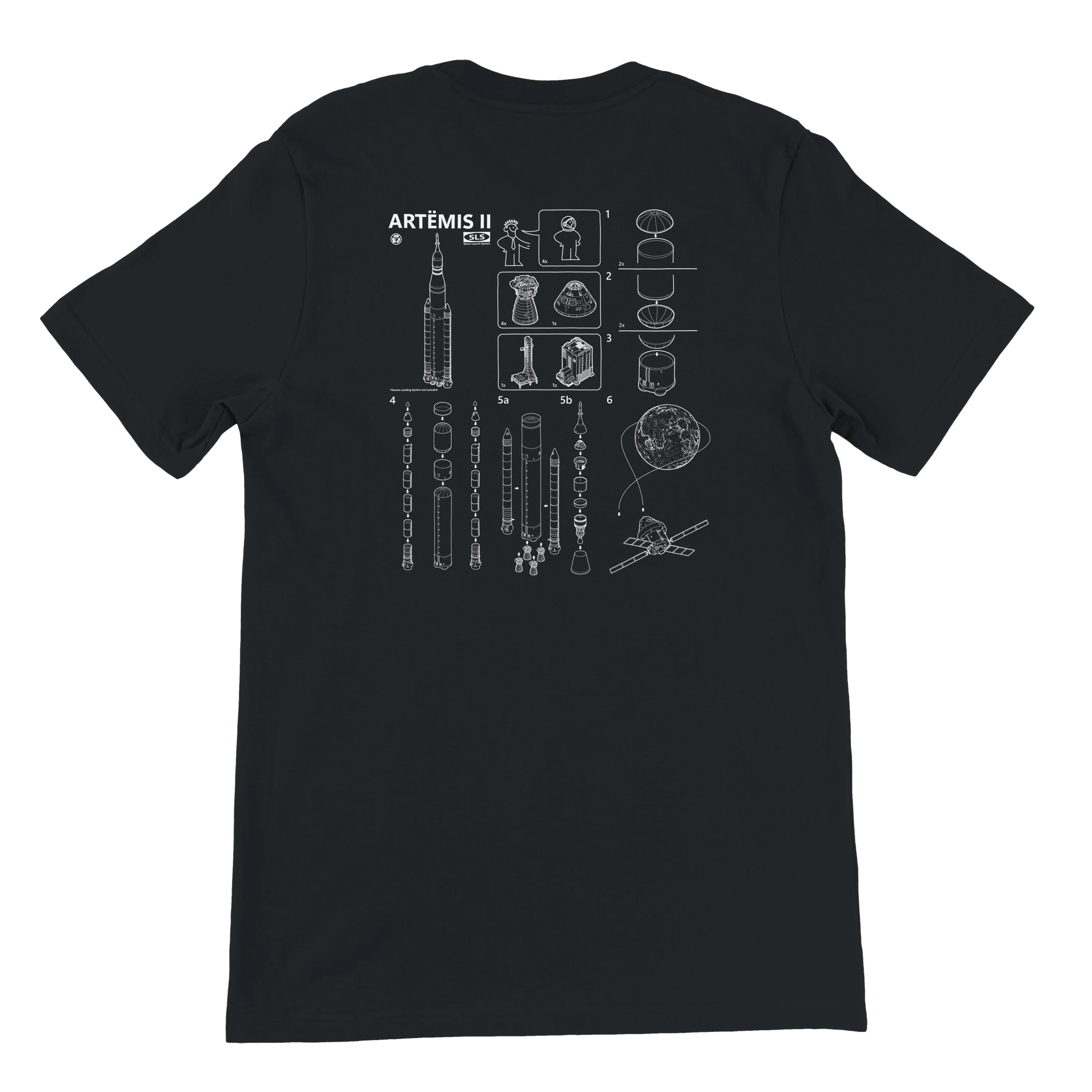 SLS Assembly Instructions - Unisex T-shirt - Image 5