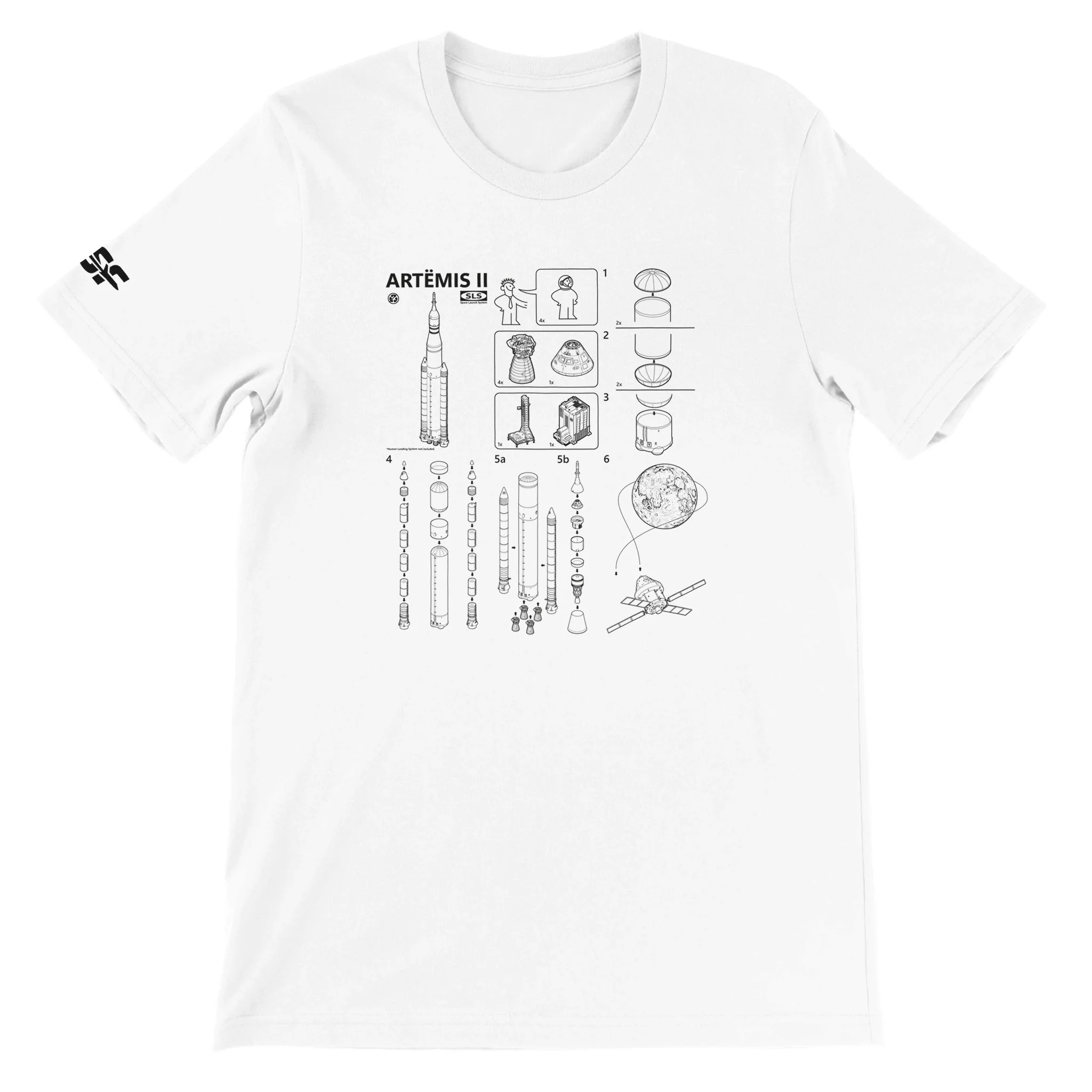 SLS Assembly Instructions - Unisex T-shirt - Image 7