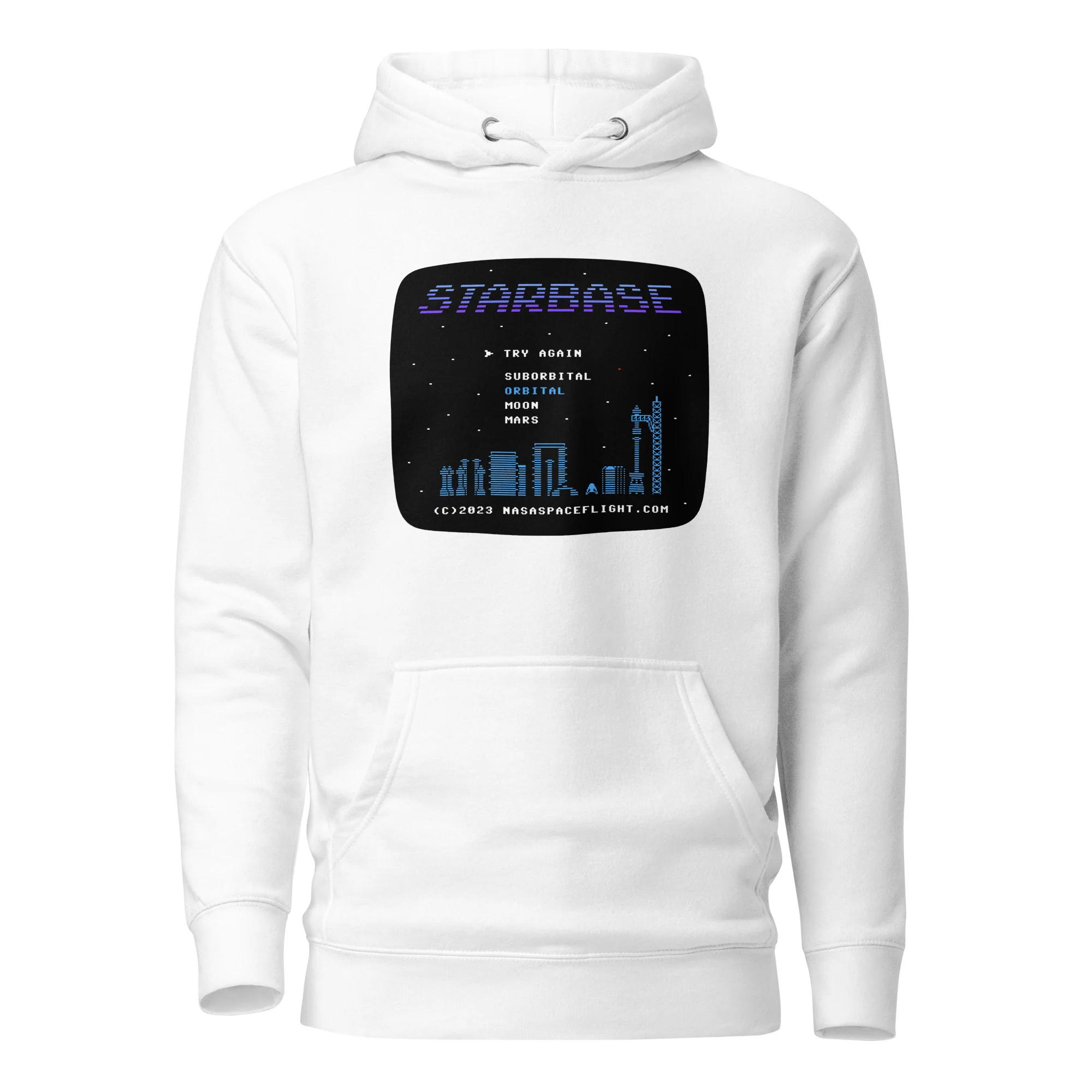 Starbase Retro - Unisex Hoodie - Image 3