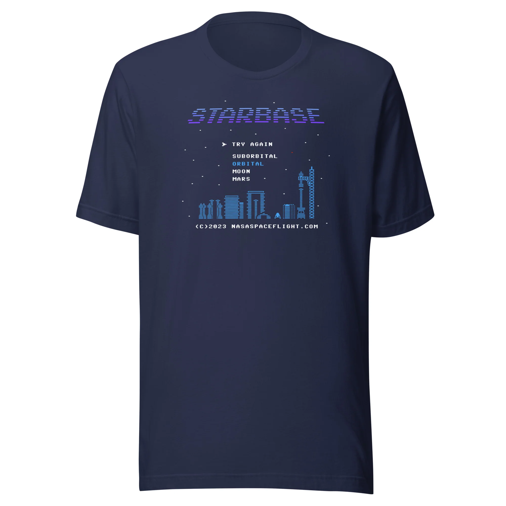 Starbase Retro - Unisex T-shirt - Image 3