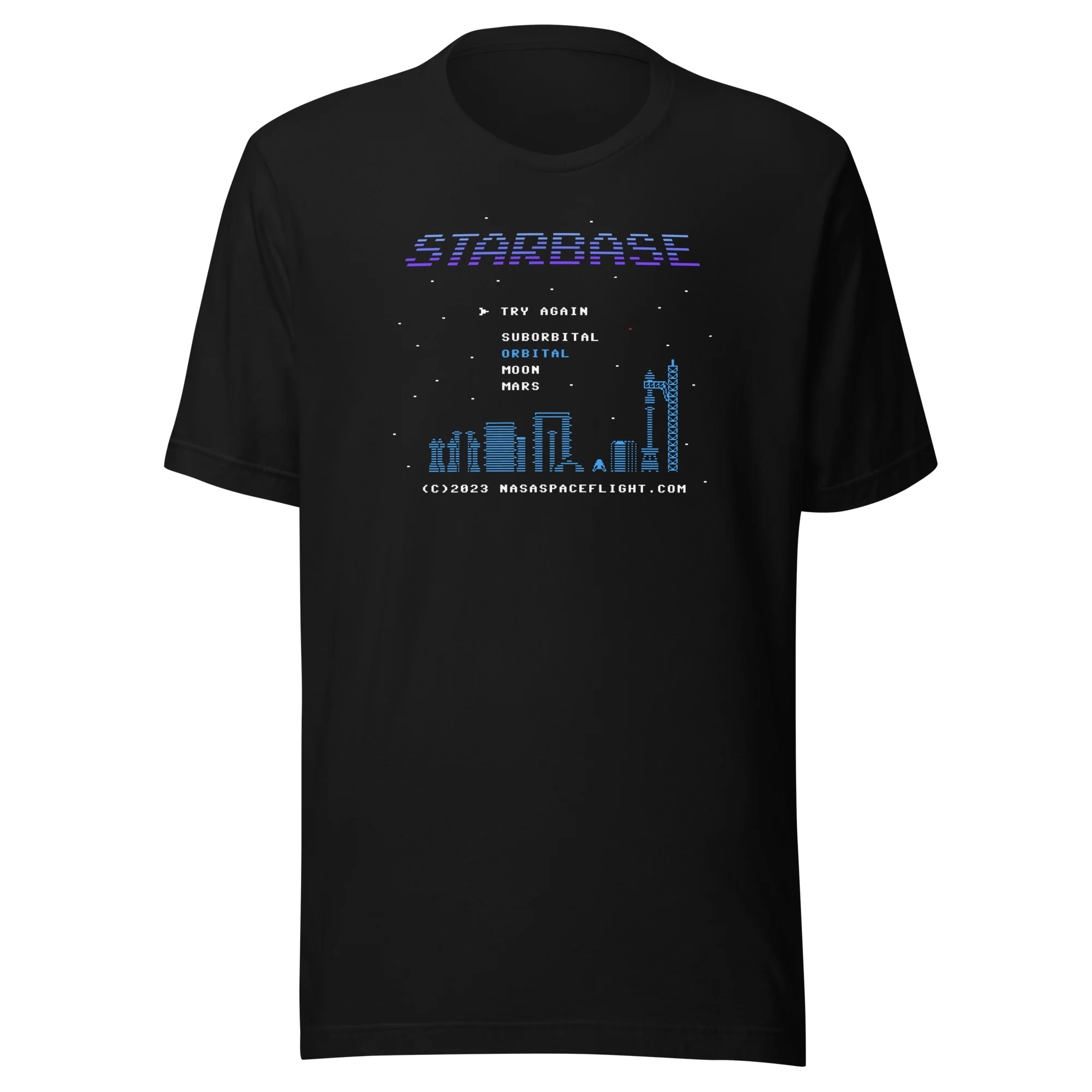 Starbase Retro - Unisex T-shirt - Image 5