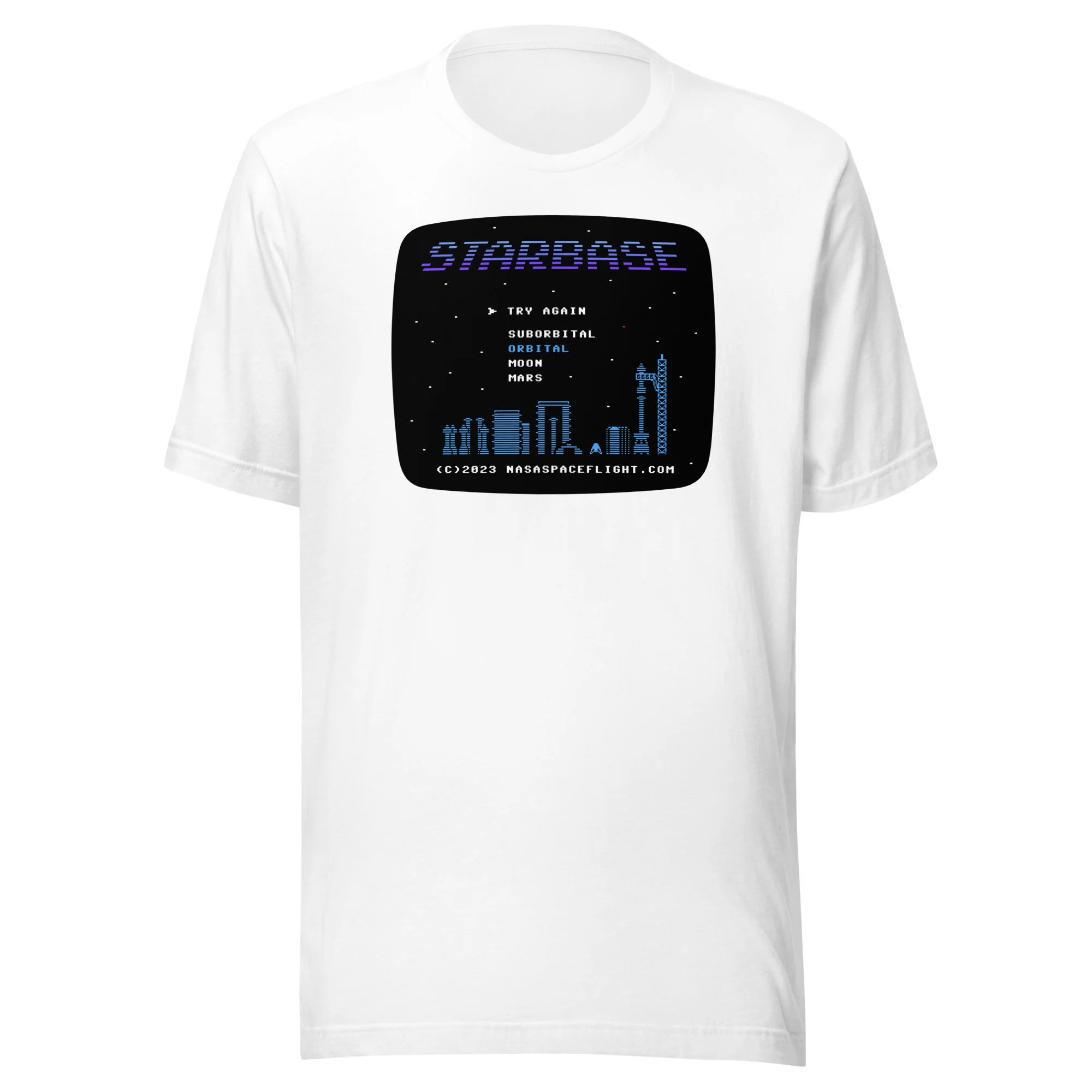 Starbase Retro - Unisex T-shirt - Image 9