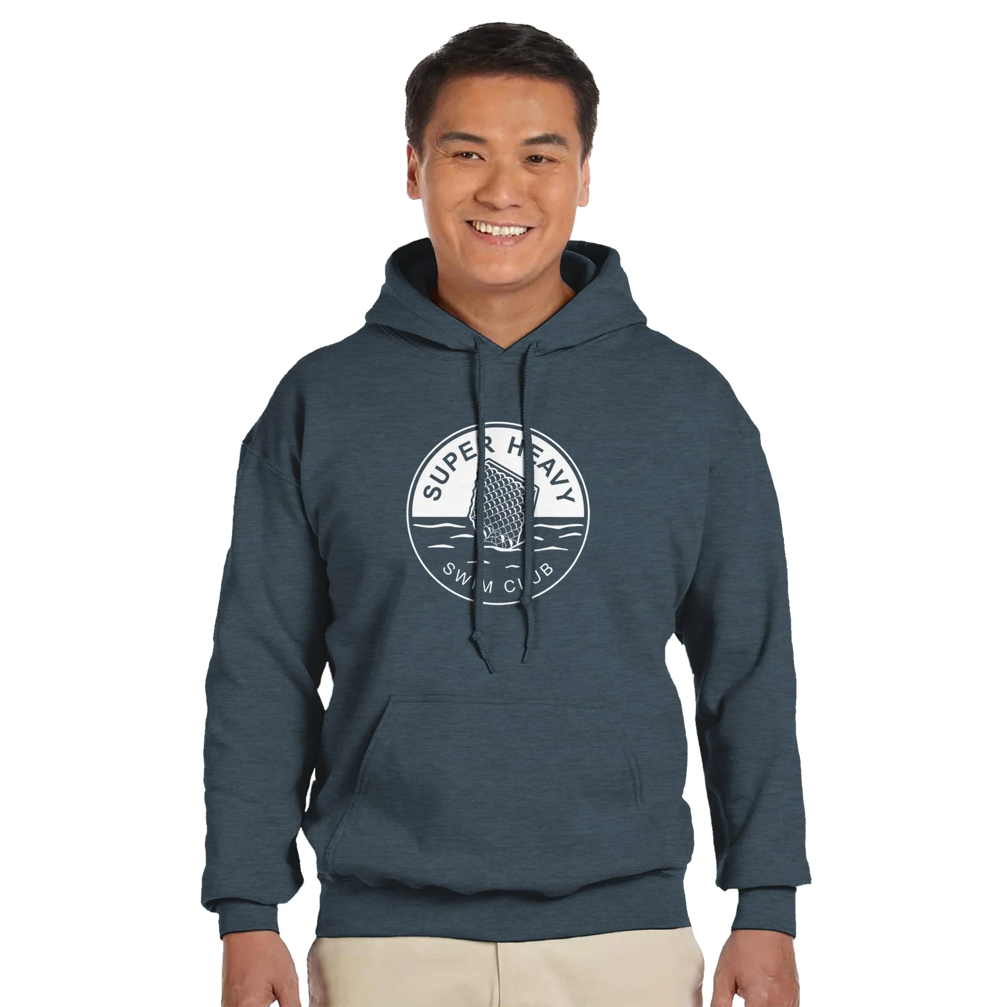 Super Heavy Swim Club - Unisex Hoodie - Image 3