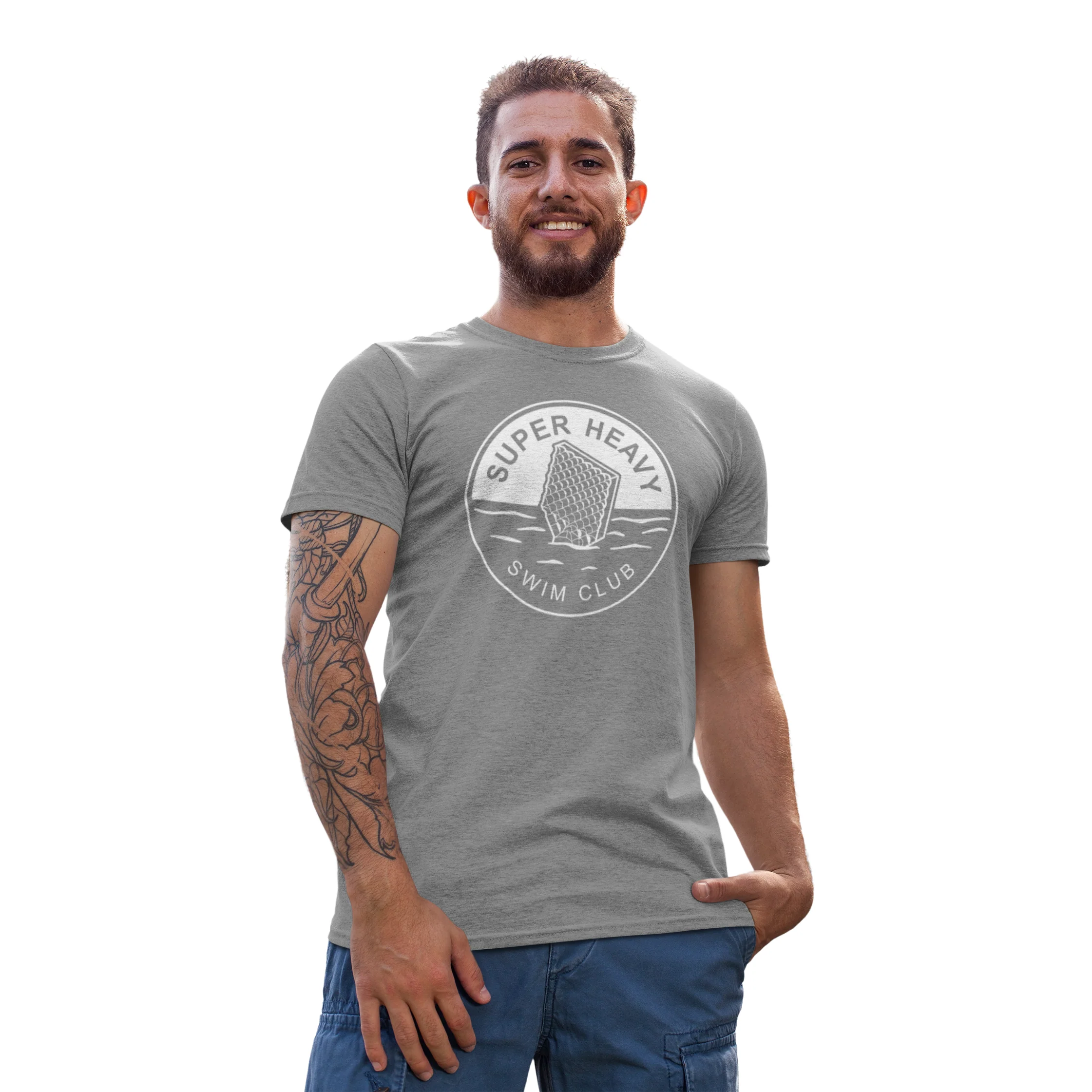 Super Heavy Swim Club - Unisex T-Shirt - Image 6